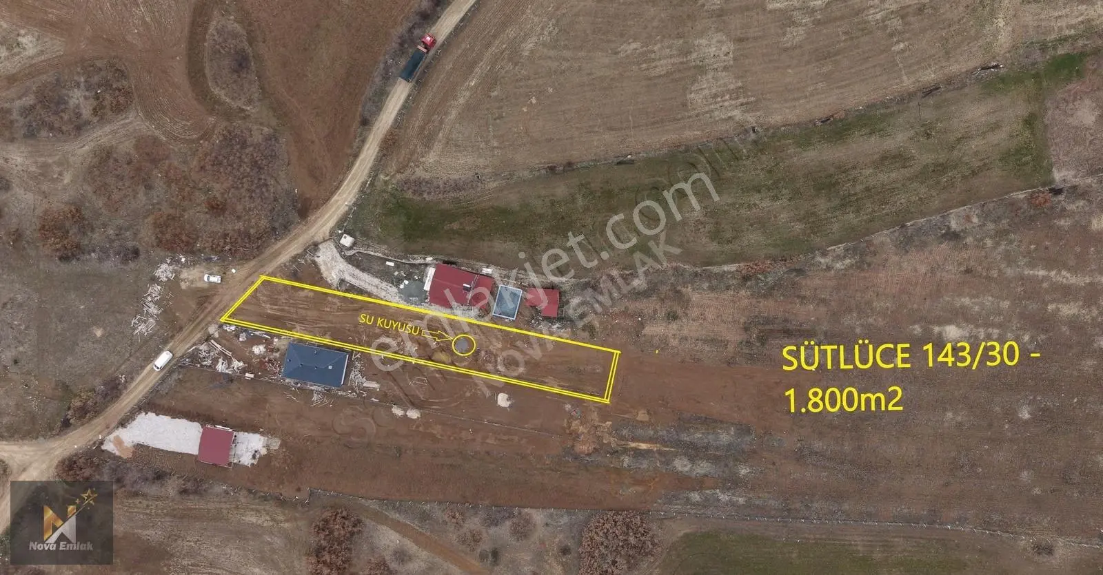 *nova* Sütlüce'de 1.800m2 Lik Satılık Hazır Bahçe - Görsel 4