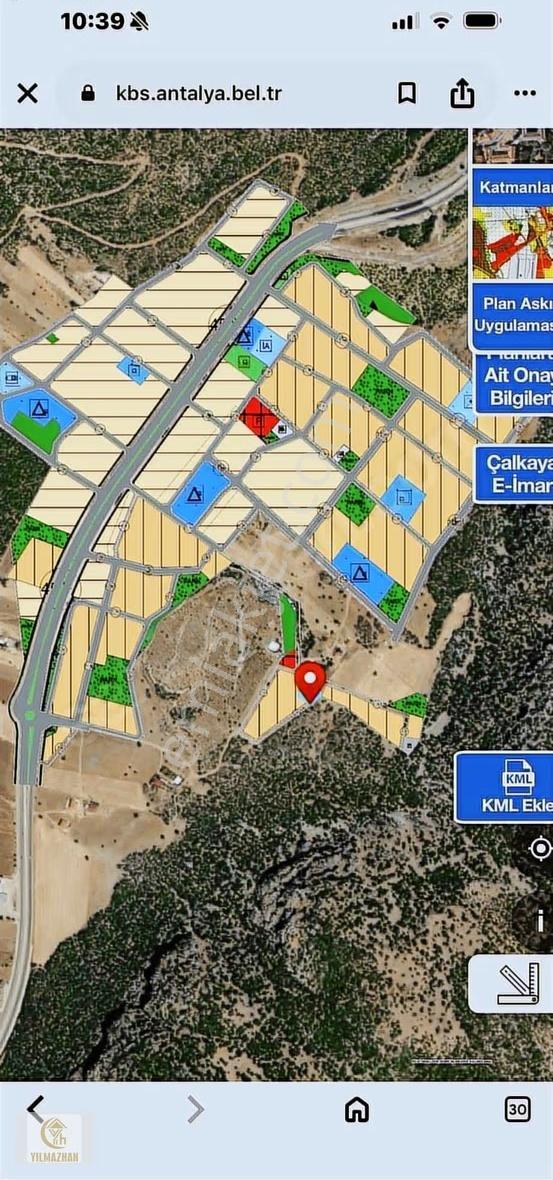 Korkuteli Söğütcük'te 450 Mt Villa Parseli - Görsel 3