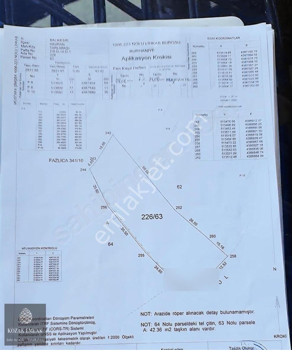 Havran Tarlabaşı'nda Satılık İçinde Kamelyası Olan Yatırımlık - Görsel 4