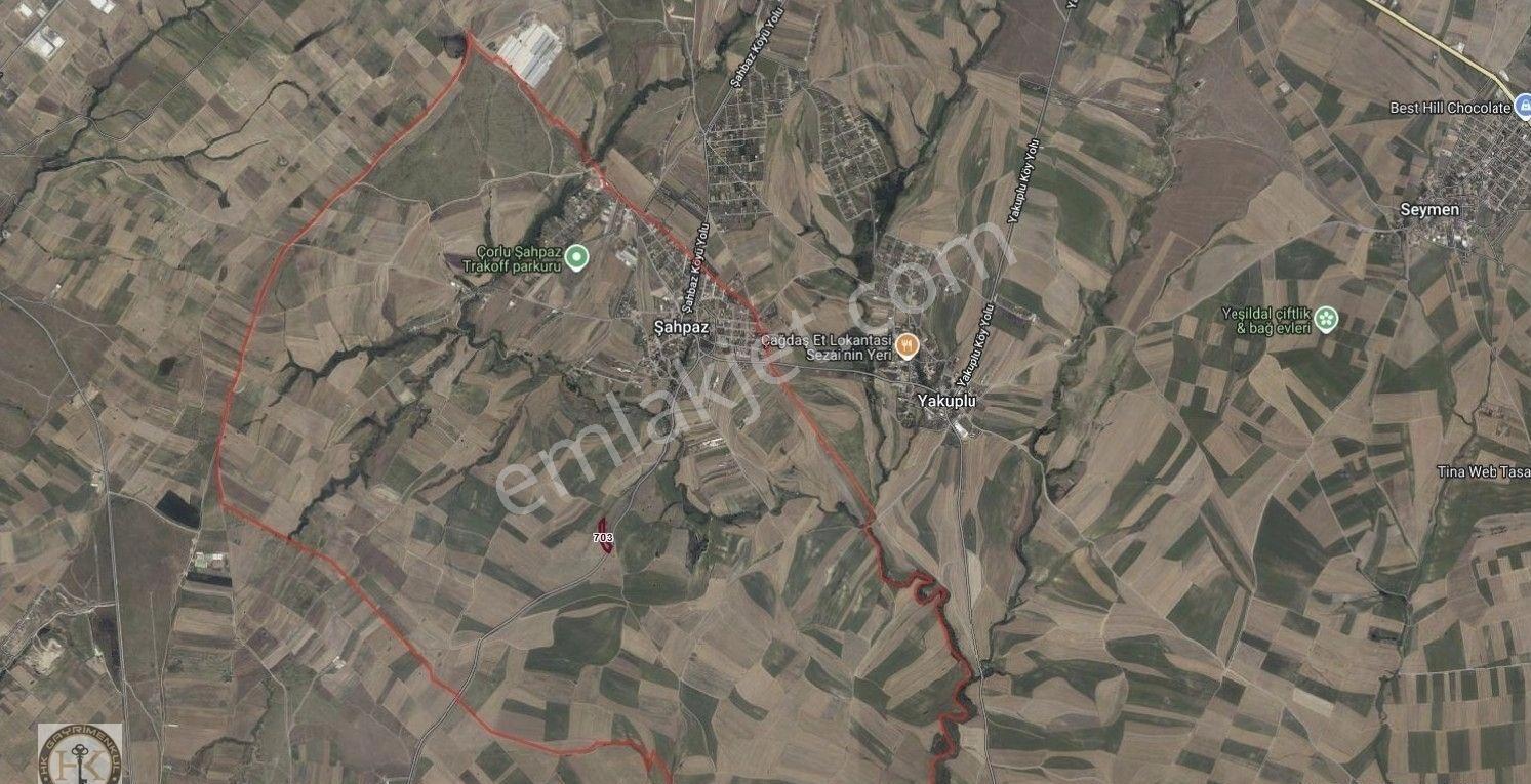 Tekirdağ Çorlu Şahpaz 2142 M² Satılık Arsa - Görsel 3