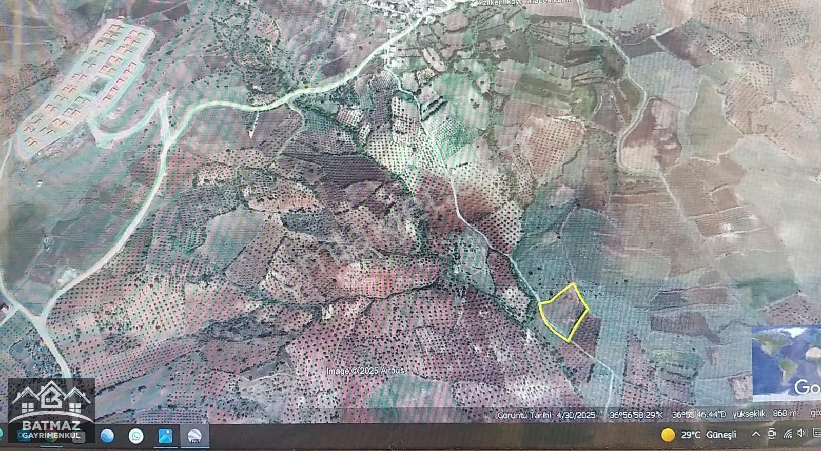 Kilis Musabeyli Kızılkent'te Satılık 5082 M² Tarla - Görsel 9