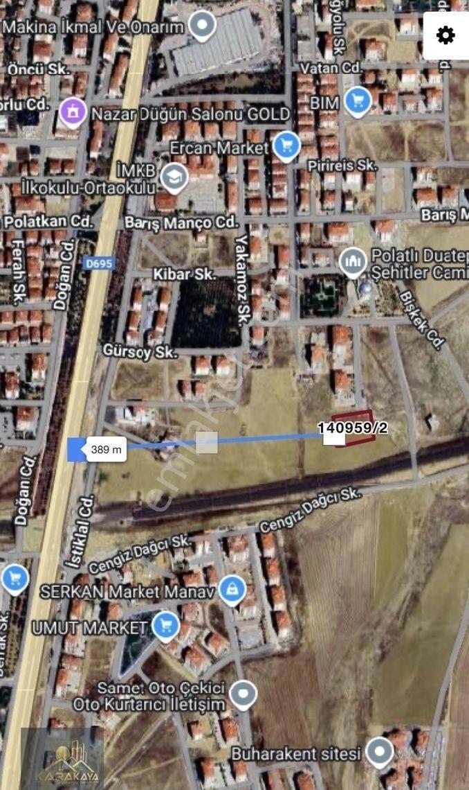 Polatlı - Şentepe Sol Taraf İmarlı Arsa 702m2 Hisse - Görsel 2