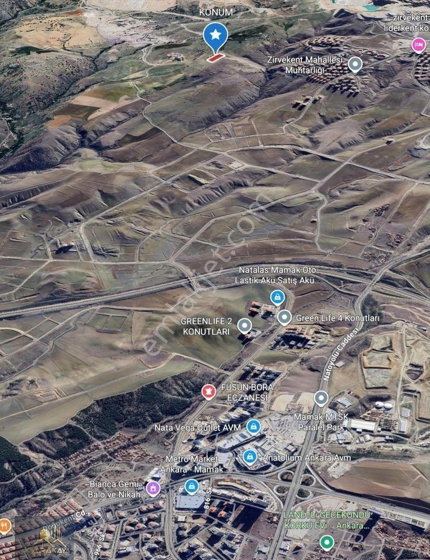 Ankara - Mamak - Kusunlar Ticari + Konut 16 Kat İmarlı Satılık Arsa - Görsel 9