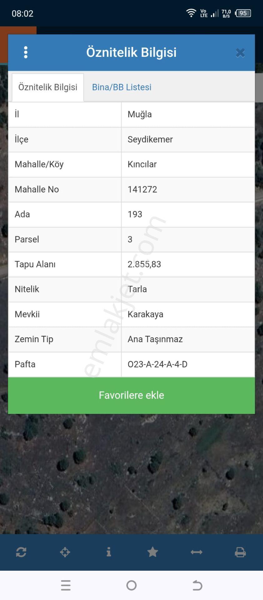 Seydikemer Seki Mh. İçinde Ev Olan Satılık Tarla - Görsel 4
