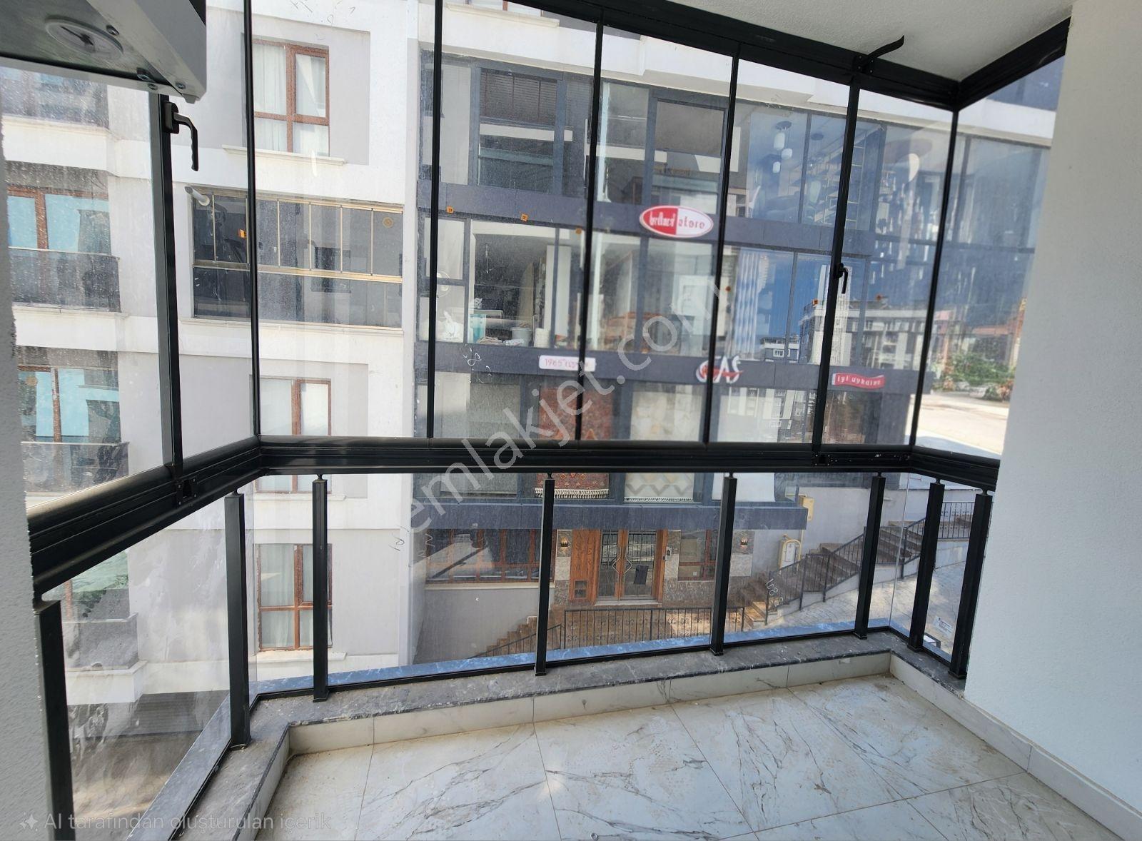 Atakumda Geniş Kapalı Balkonlu, Yerden Isıtmalı Modern 1+1 - Görsel 13