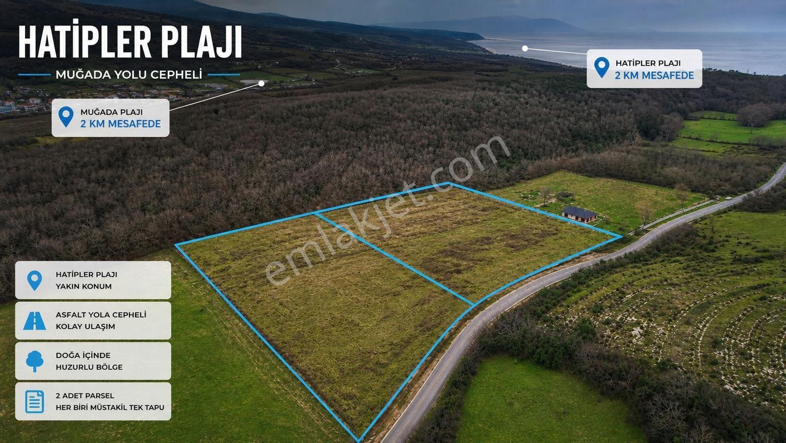 Bartın Hatipler Mugada Bölgesinde 7500 M² Konut İmarlı Parseller - Görsel 11