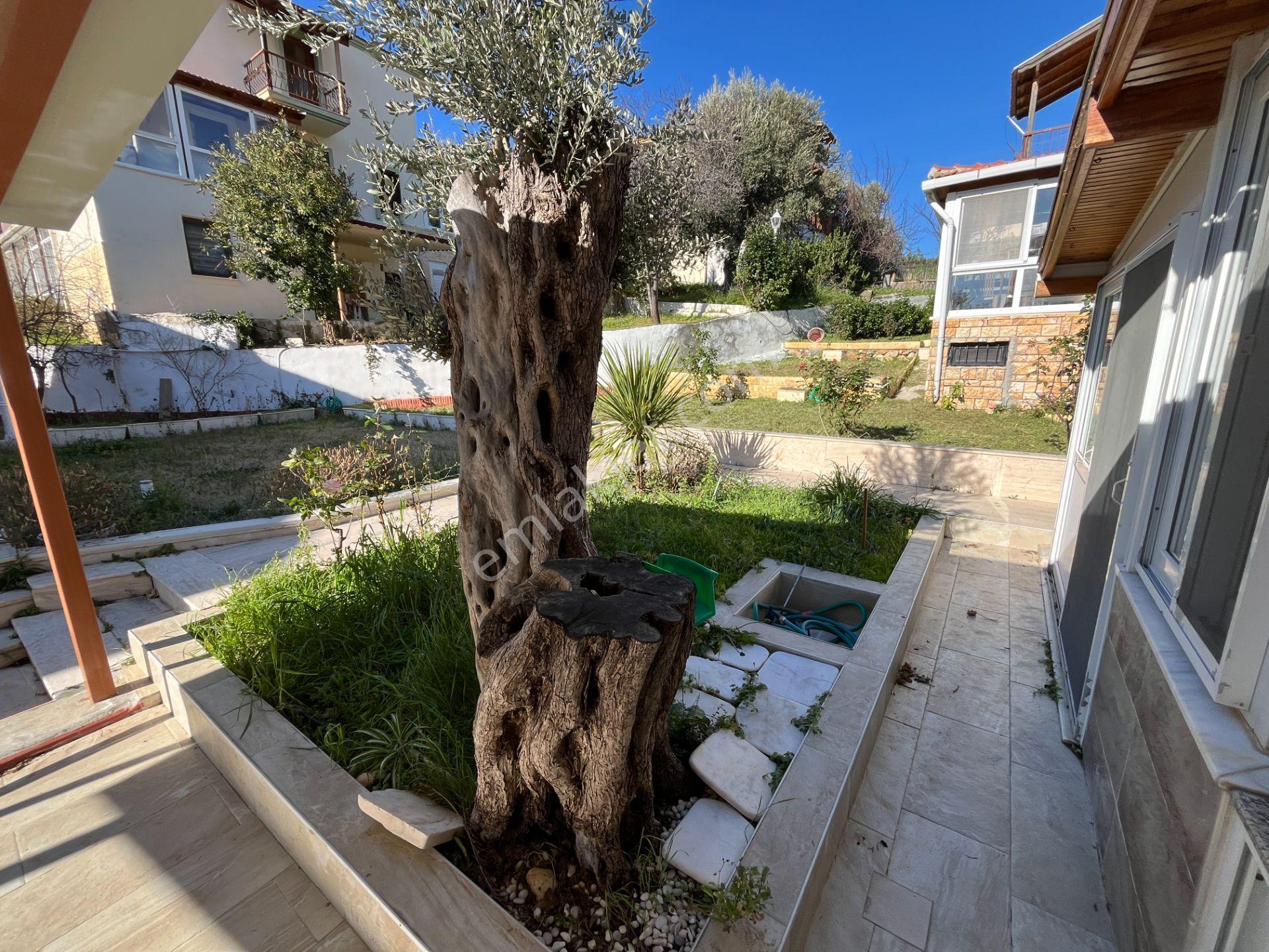 Eski Foça'da Havuzlu Sitede Denize Yakın Kiralık Villa - Görsel 33