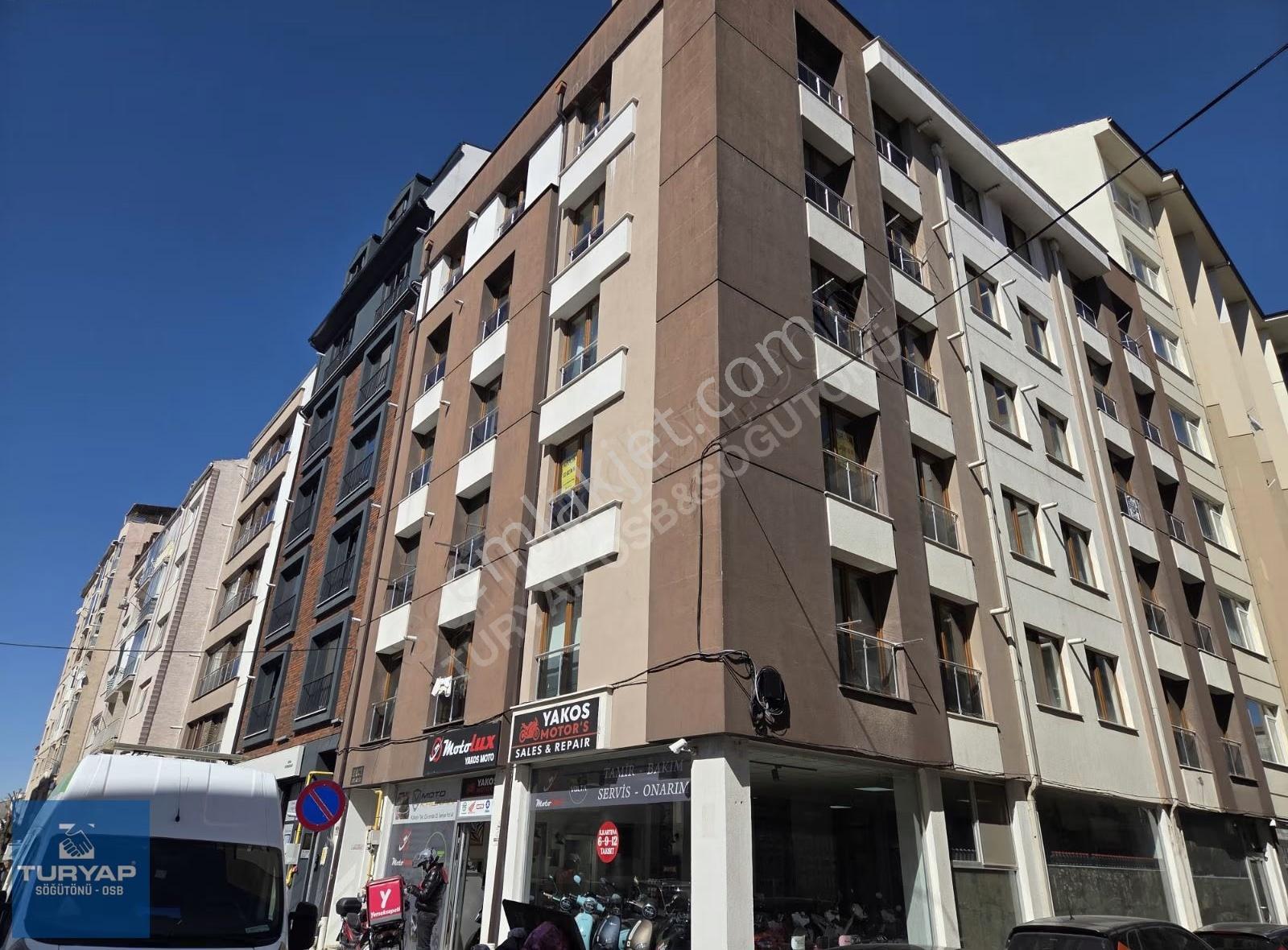 Turyap'tan Hacıseyit Mh.asansörlü Ara Kat Köşe Kiralık 1+1