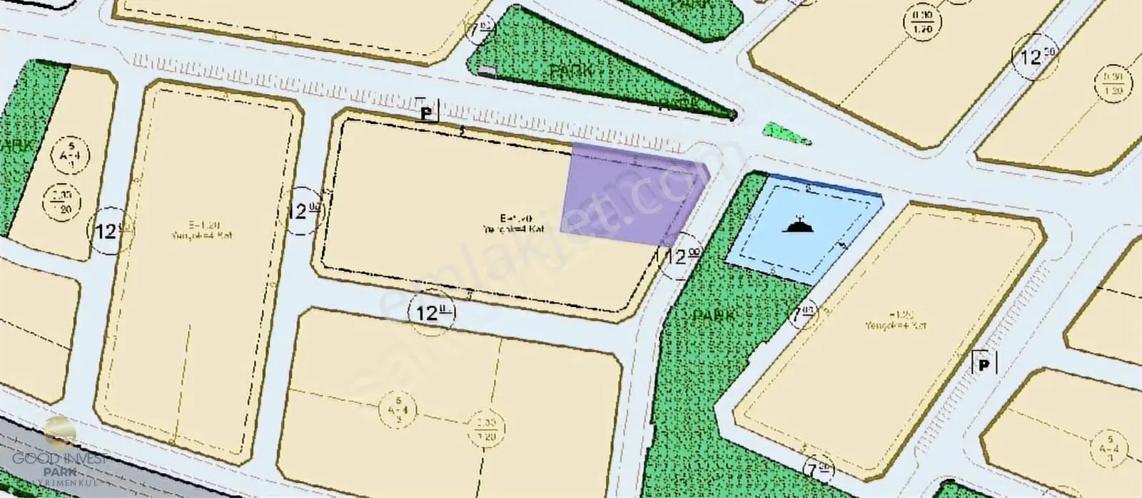 Uydukent'de Park Hayat-afsü-devlet Hast. Yakın Eşyalı 2+1'ler