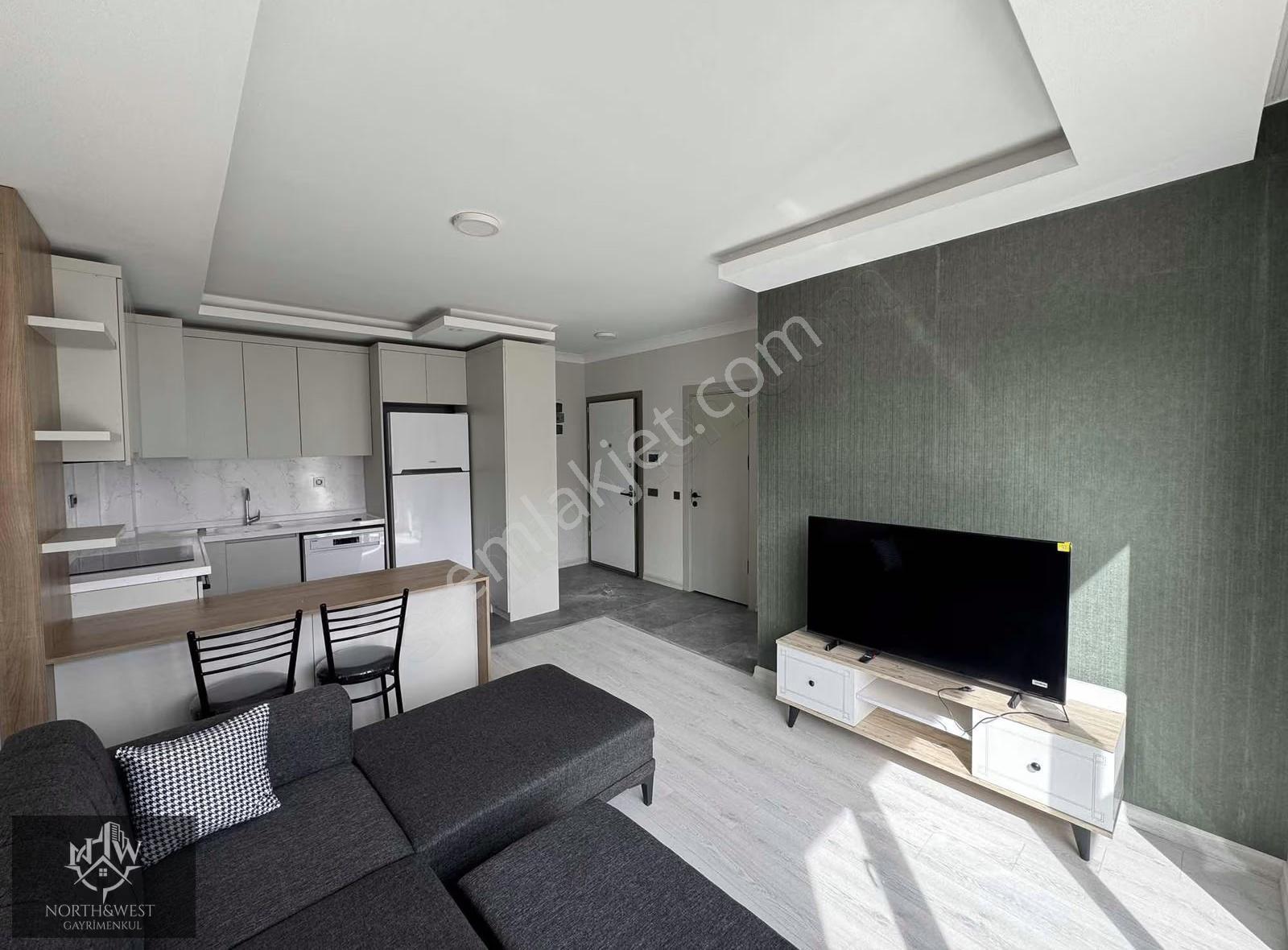 North West'ten İncek'te Güvenlikli Sitede Eşyalı Kiralık 1+1 D. - Görsel 20