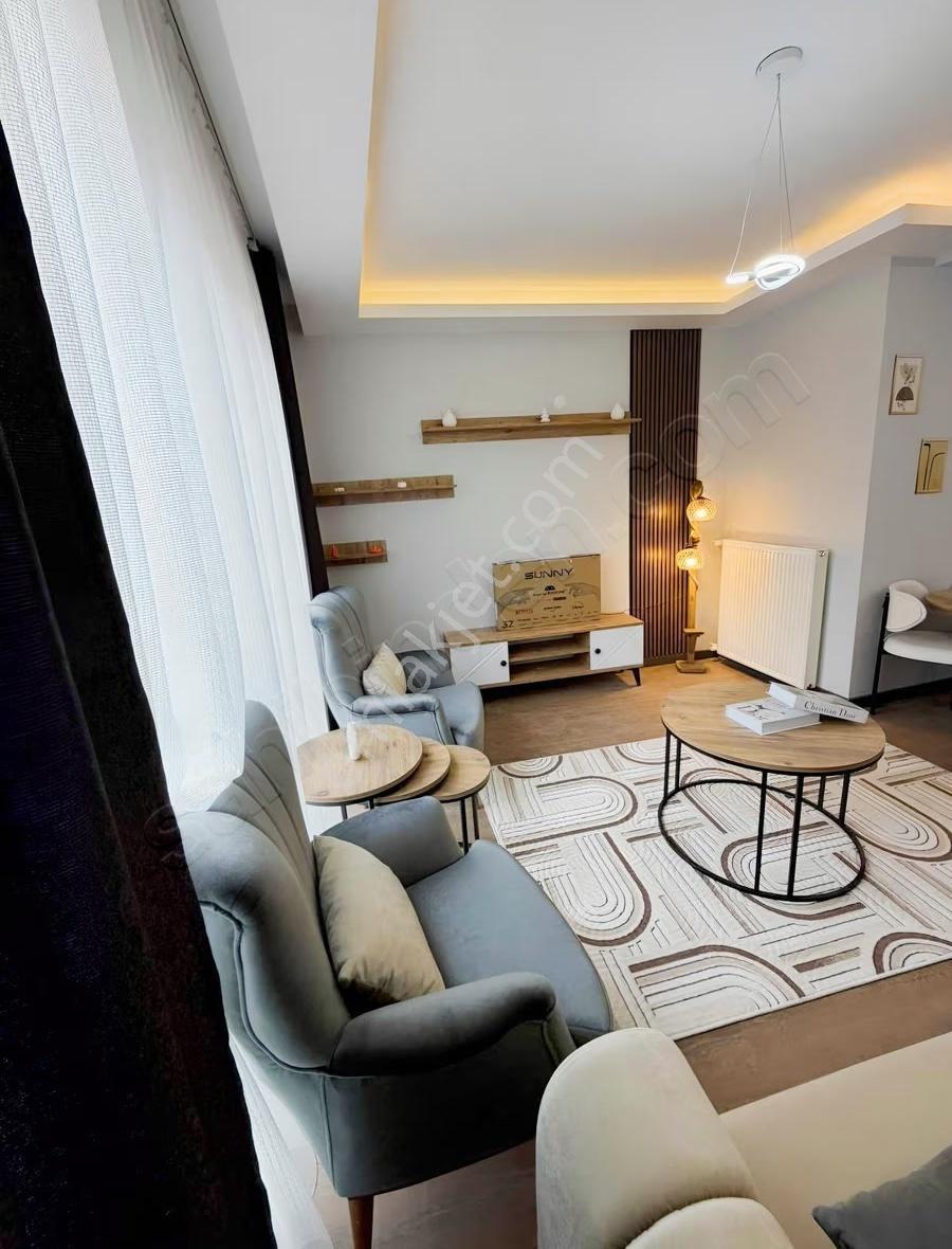 Çok Lüks Dolu Tasarım Eşyalı 1+1 Daire - Görsel 23