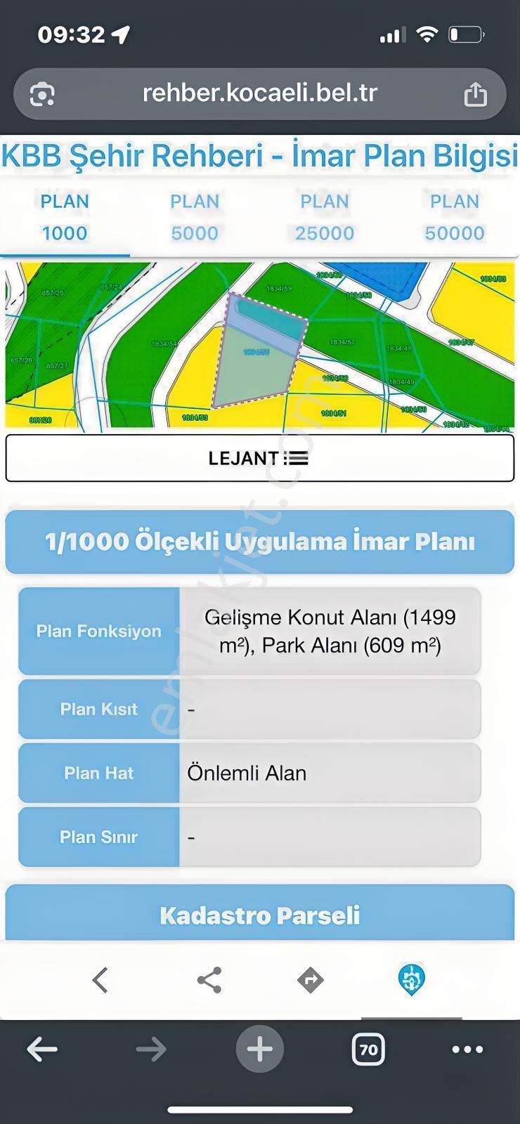 Son Fiyat Havuzlubahçe İmar Planında 500 M2 Arsa - Görsel 12