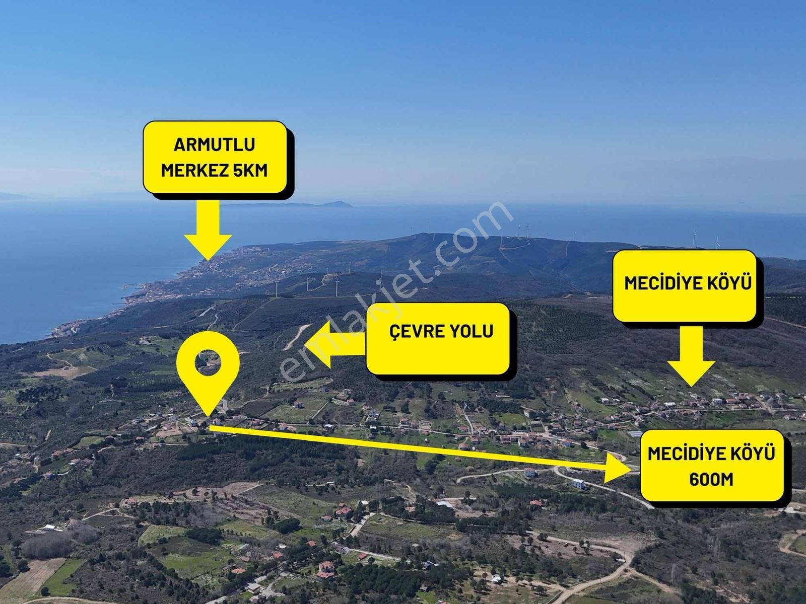 Yiğit Emlak Armutlu'dan*2102m2*deniz Manzaralı*imarlı Arsa - Görsel 8