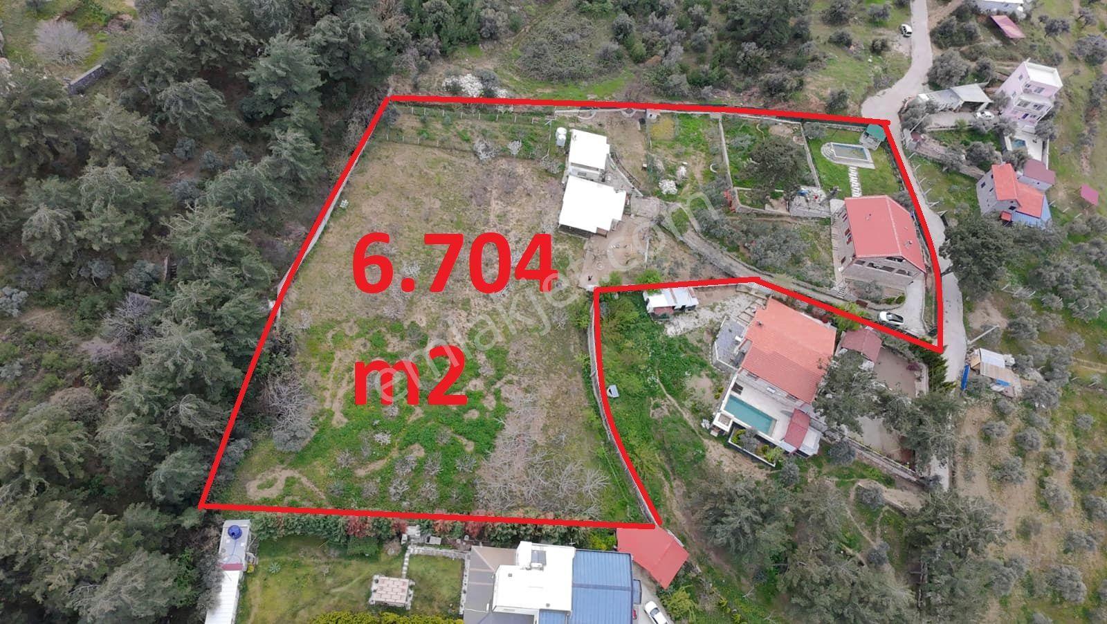 İzmir Kemalpaşa Aşağıkızılca’da 6.704 M² Arsa İçinde Taş Ev, Havuzlu, Bahçeli Yapı Kullanımlı - Görsel 2