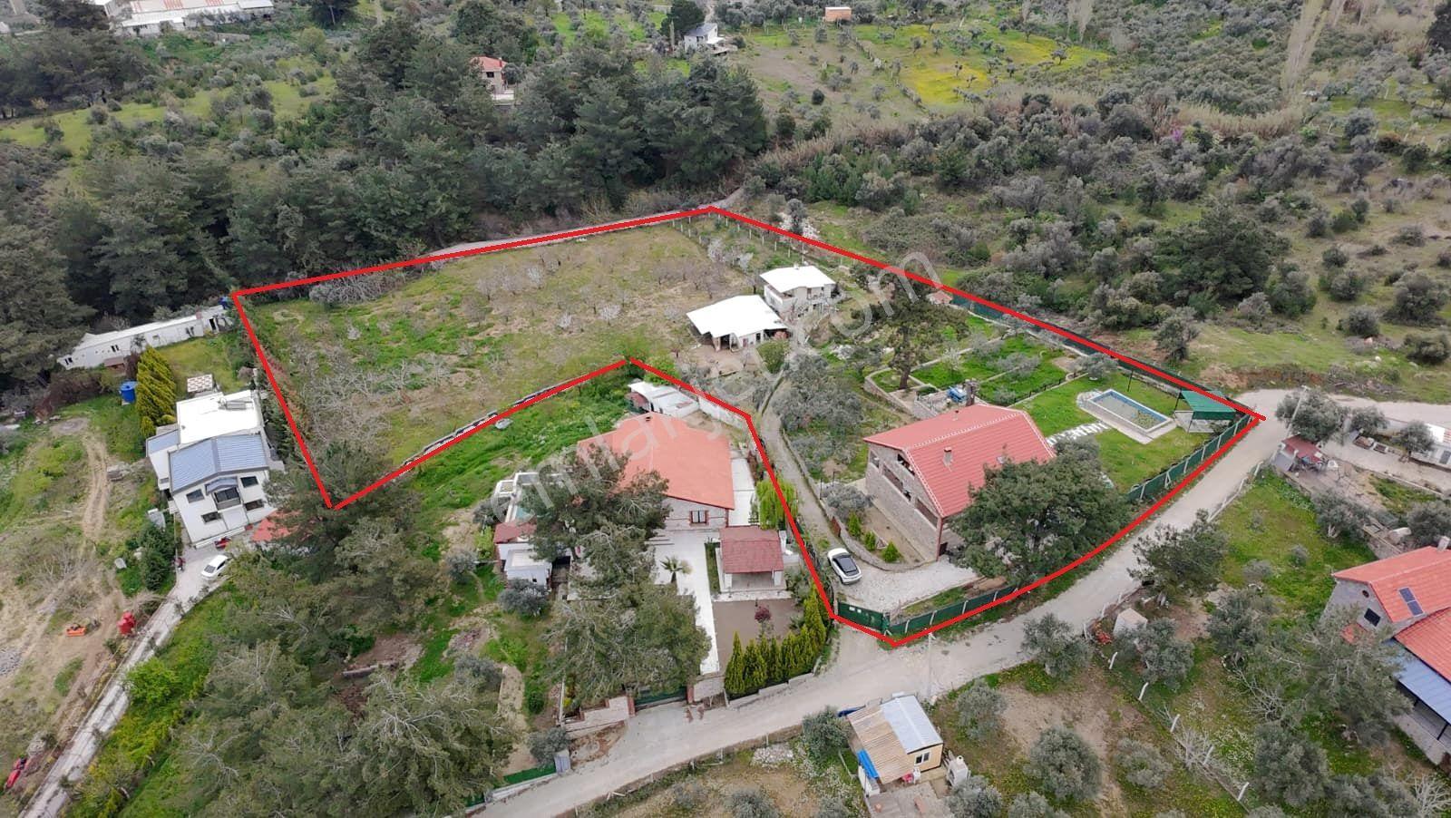 İzmir Kemalpaşa Aşağıkızılca’da 6.704 M² Arsa İçinde Taş Ev, Havuzlu, Bahçeli Yapı Kullanımlı - Görsel 3