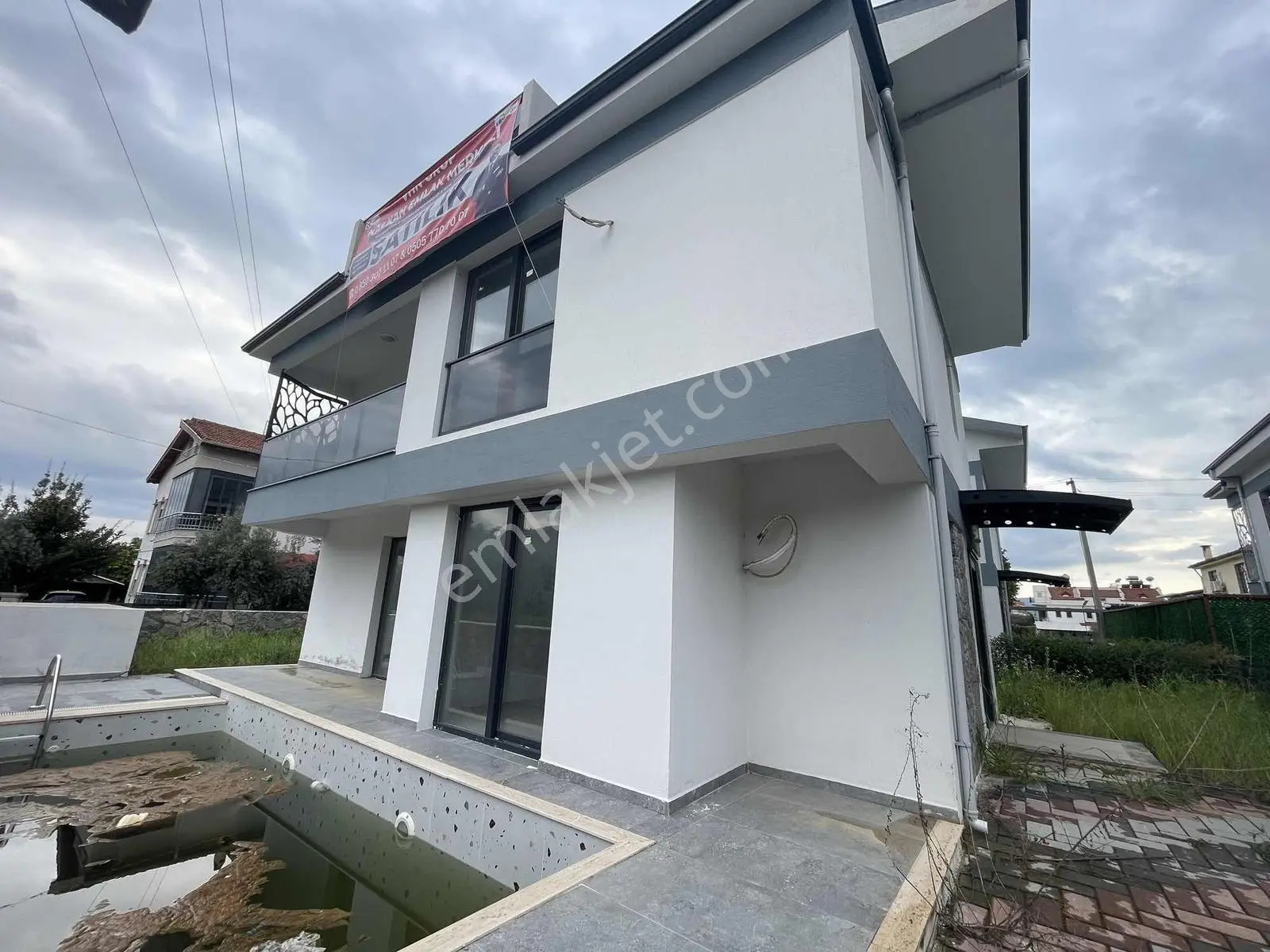 Fethiye Karagedik ( 4+1 ) Tripleks Villa Köşe Parsel Önü Park - Görsel 2