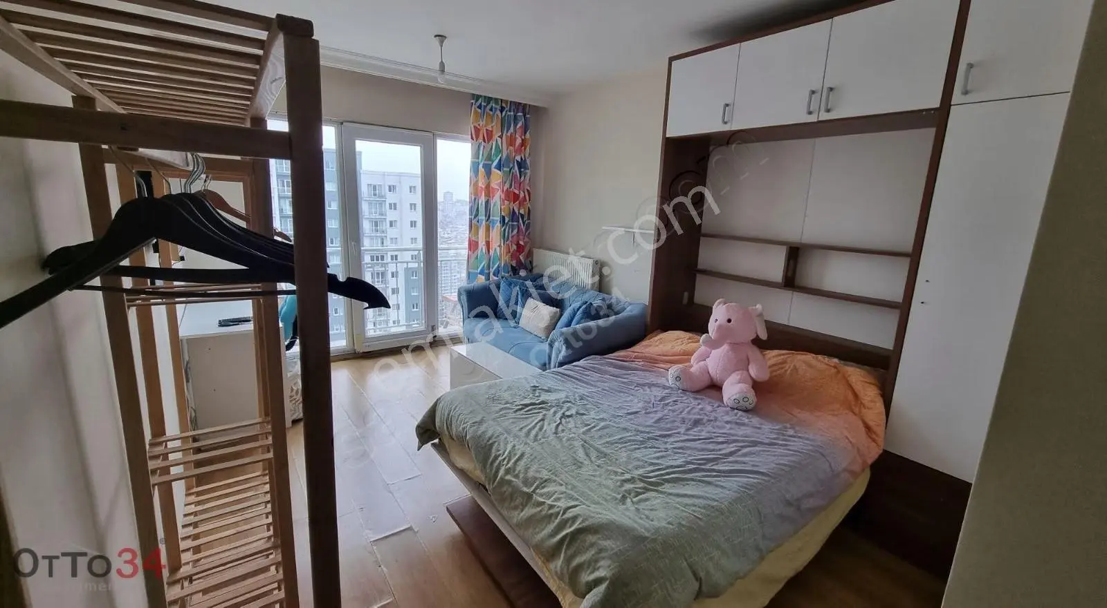 Otto34'den İnnovia 3 Kiralık 1+0 Eşyalı Havuz Cephe Daire