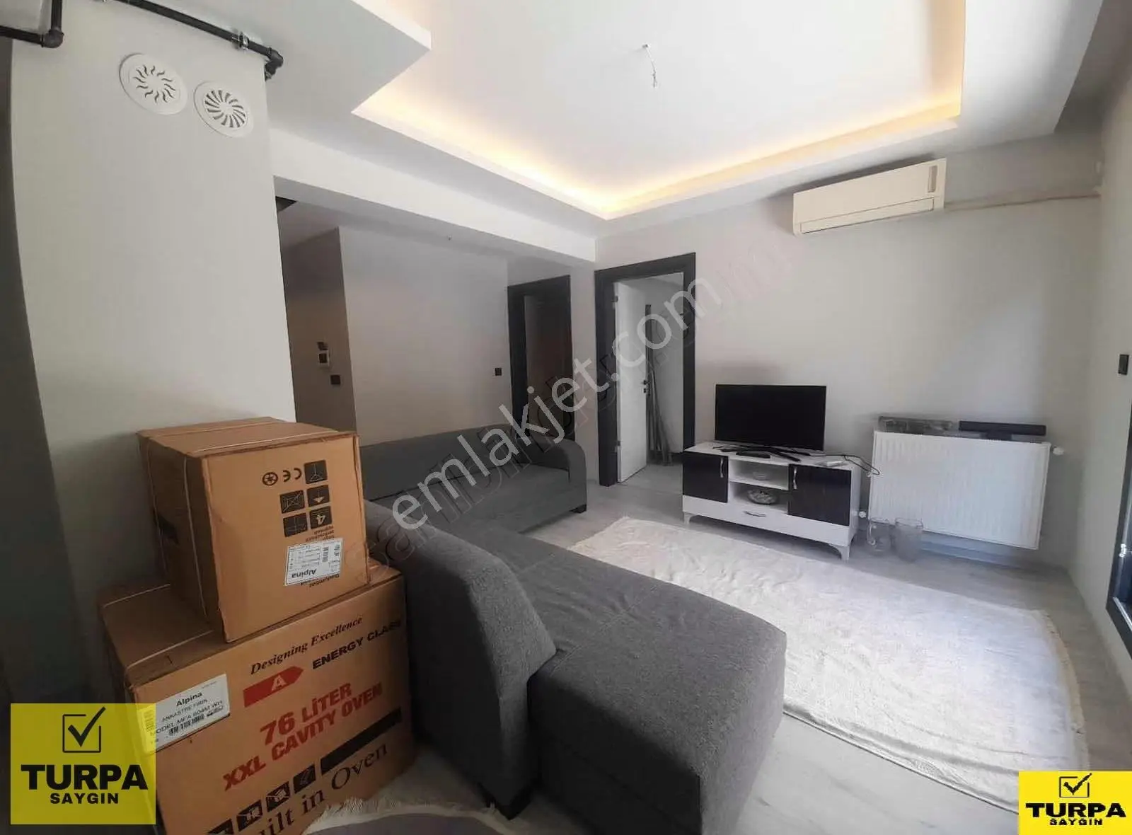 Gülyaka / 1+1 / 22.000₺ / Kiracılı / Bahçeli / Eşyalı / 2 Yaşnda