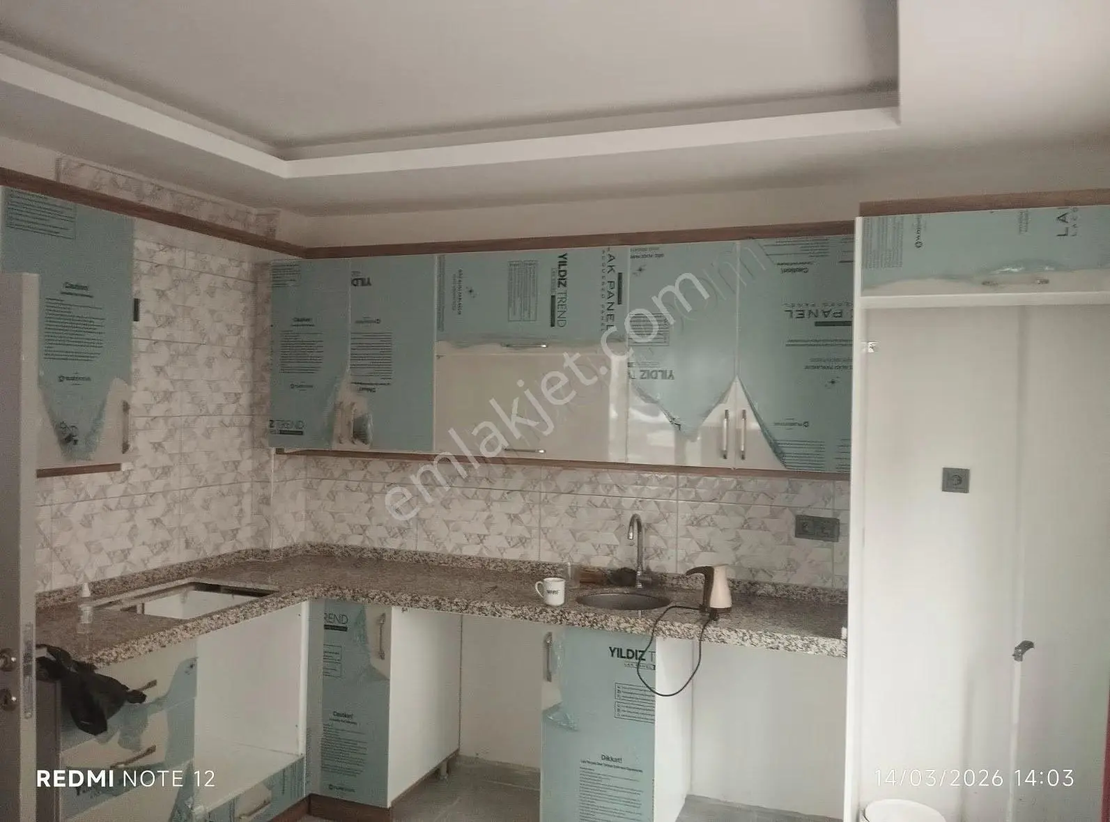 Evinden Ptt Evlerinde Harika Konumda İskanlı Satılık Daire - Görsel 8