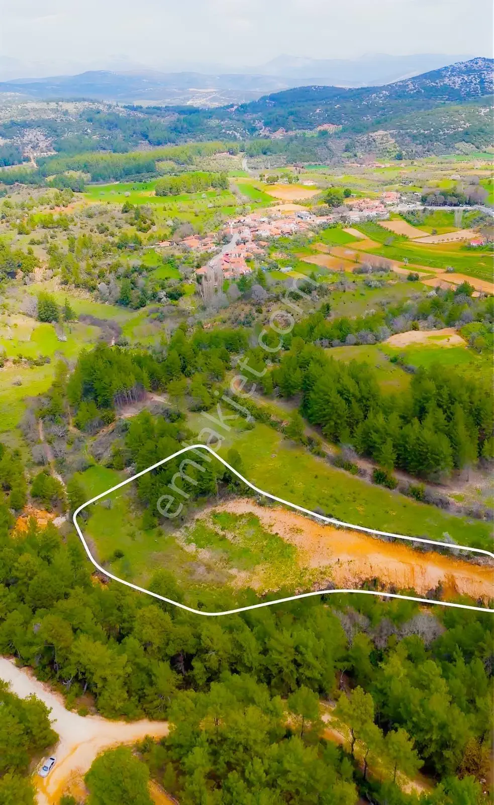 Muğla Menteşe Yerkesik Mahallesi Satılık 4.022 M2 Tarla