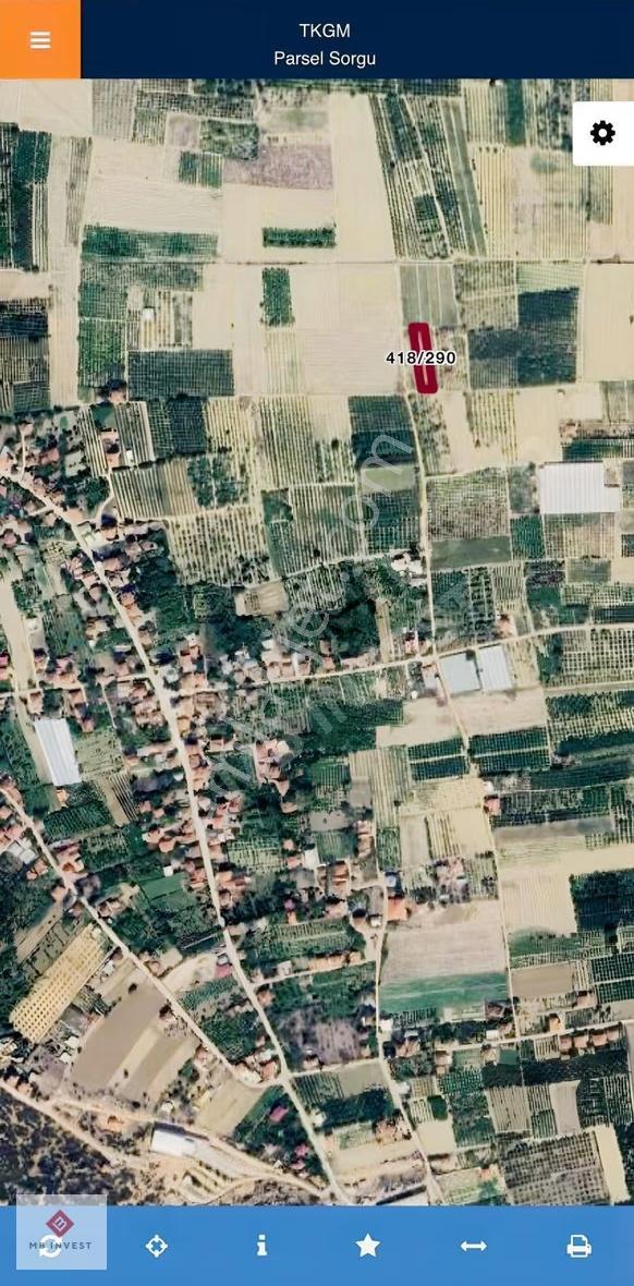 Korkuteli Yazır'da 1129 M2 Elektrik Su Alınmış Yatırımlık Tarla