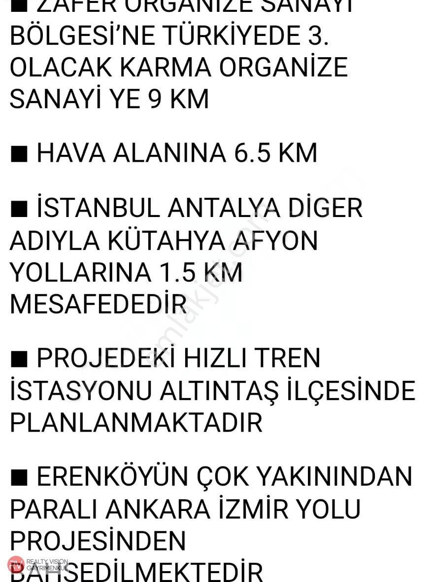 Altıntaş Erenköy 4000m Osb,tren,havalimanı Güzergahında Müstakil - Görsel 2