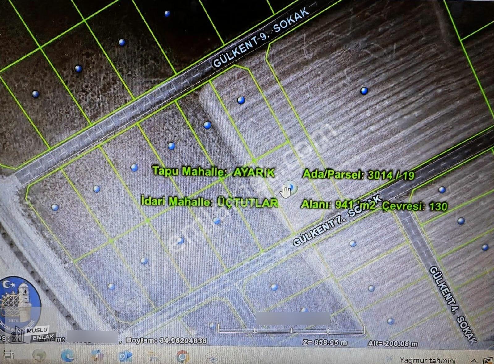 Muslu Gayrimenkulden Ayarıkta Merkezi Köşebaşı Villa Arsaları - Görsel 2