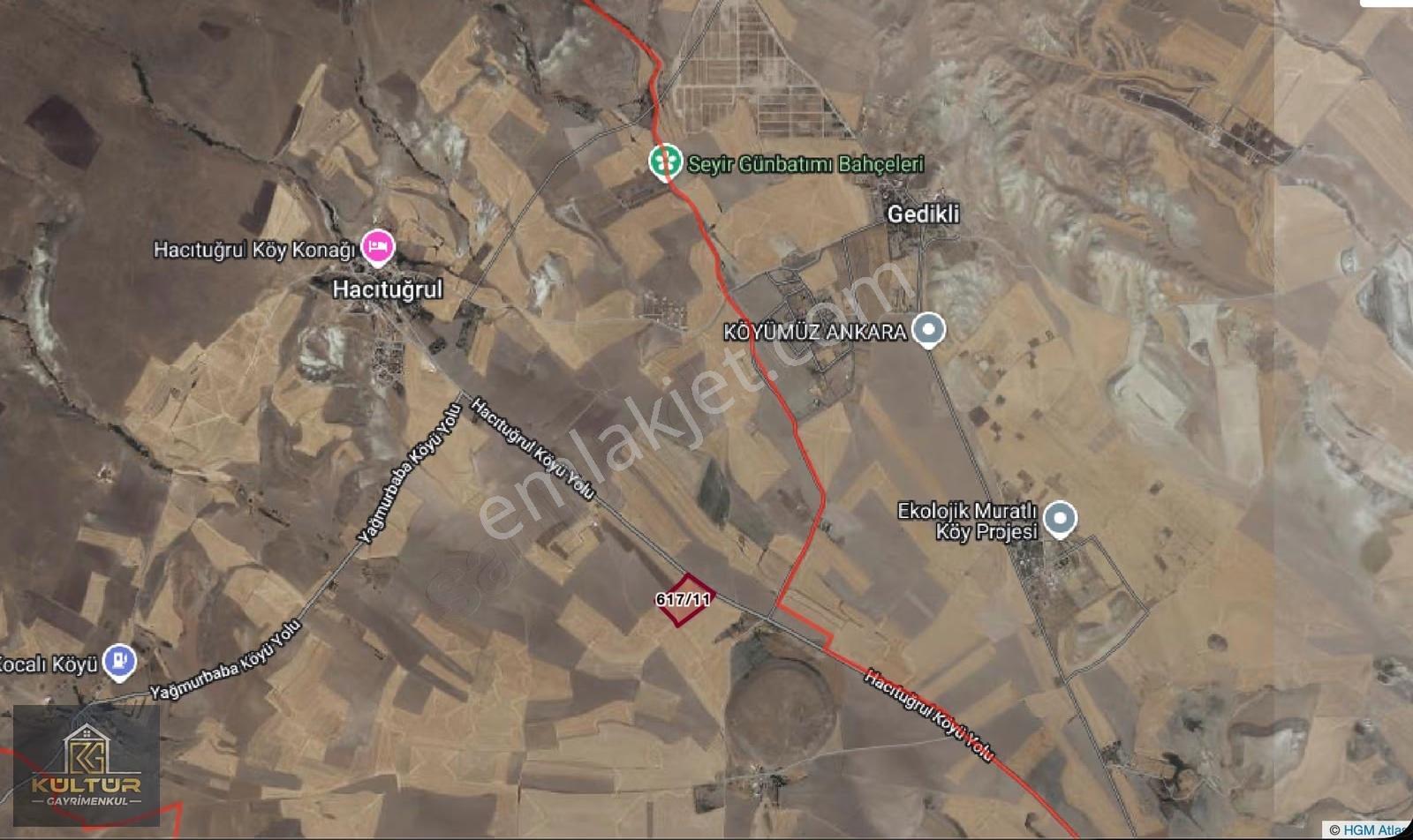 Ankara Polatlı Hacıtuğrul Da Satılık 500m2 Hobi Bahçesi - Görsel 4