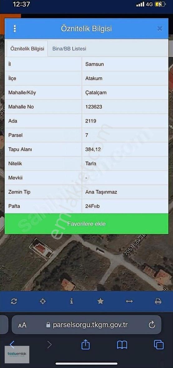 Tozluemlak'tan 1155m2 Anayola Yakın 36 Adet 1+1 Projesine Uygun! - Görsel 9
