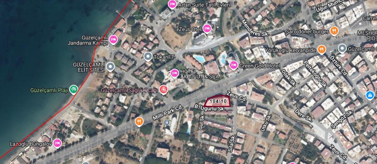 Güzelçamlı Mıllı Park Gırışınde, Ana Cadde Üzerı, 35 M² Kıralık Dükkan! - Görsel 17
