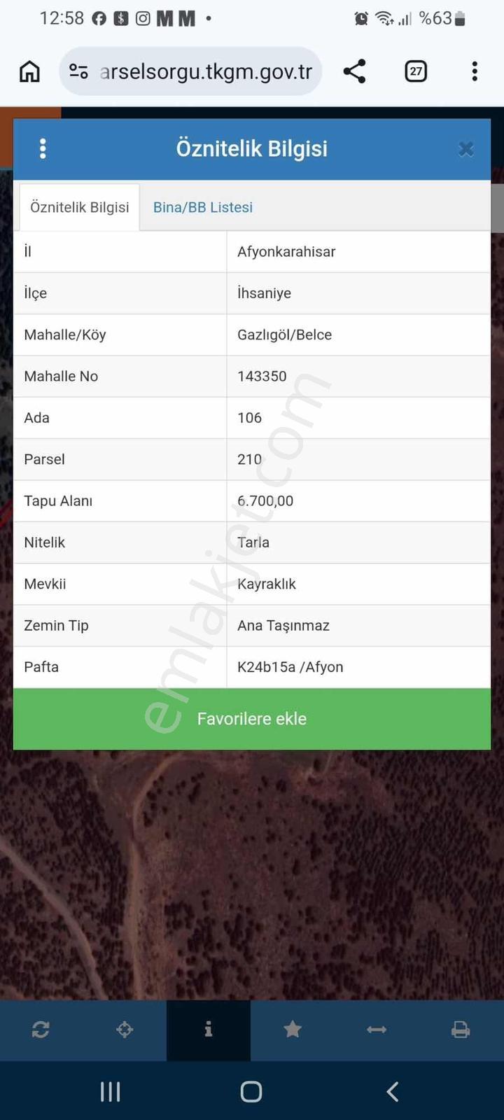 Saraydüzün De Fırsat Tarla - Görsel 2