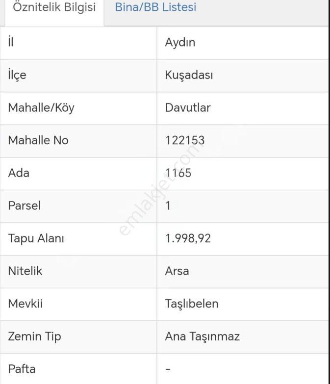 Sahibinden Satılık Villa İmarlı Arsa