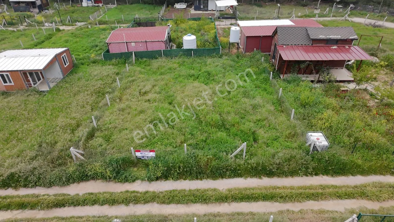 İzmir Menderes Şaşalda 300 M² Elektrik-su Hazır Ana Yola Cepheli - Görsel 3