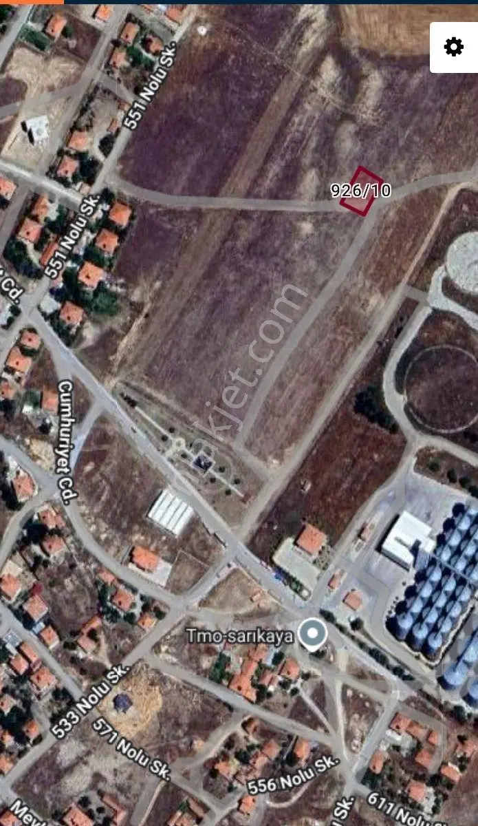 Cumhuriyet Mahallesi'nde 541 M2 Kelepir Arsa Pazarlıksız