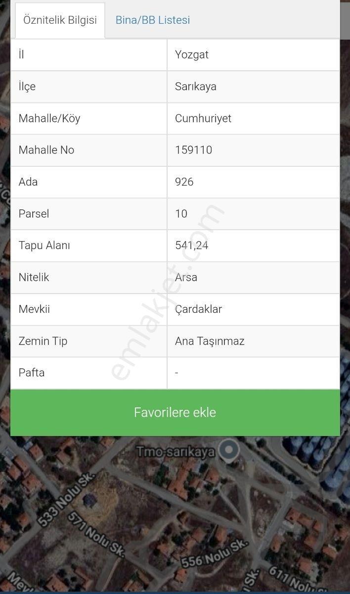 Cumhuriyet Mahallesi'nde 541 M2 Kelepir Arsa Pazarlıksız - Görsel 2