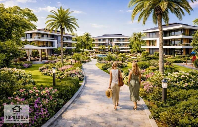 750.000 Tl Peşin *45 Ay Elden Taksit İmkanı*2+1 Havuzlu Daireler - Görsel 7
