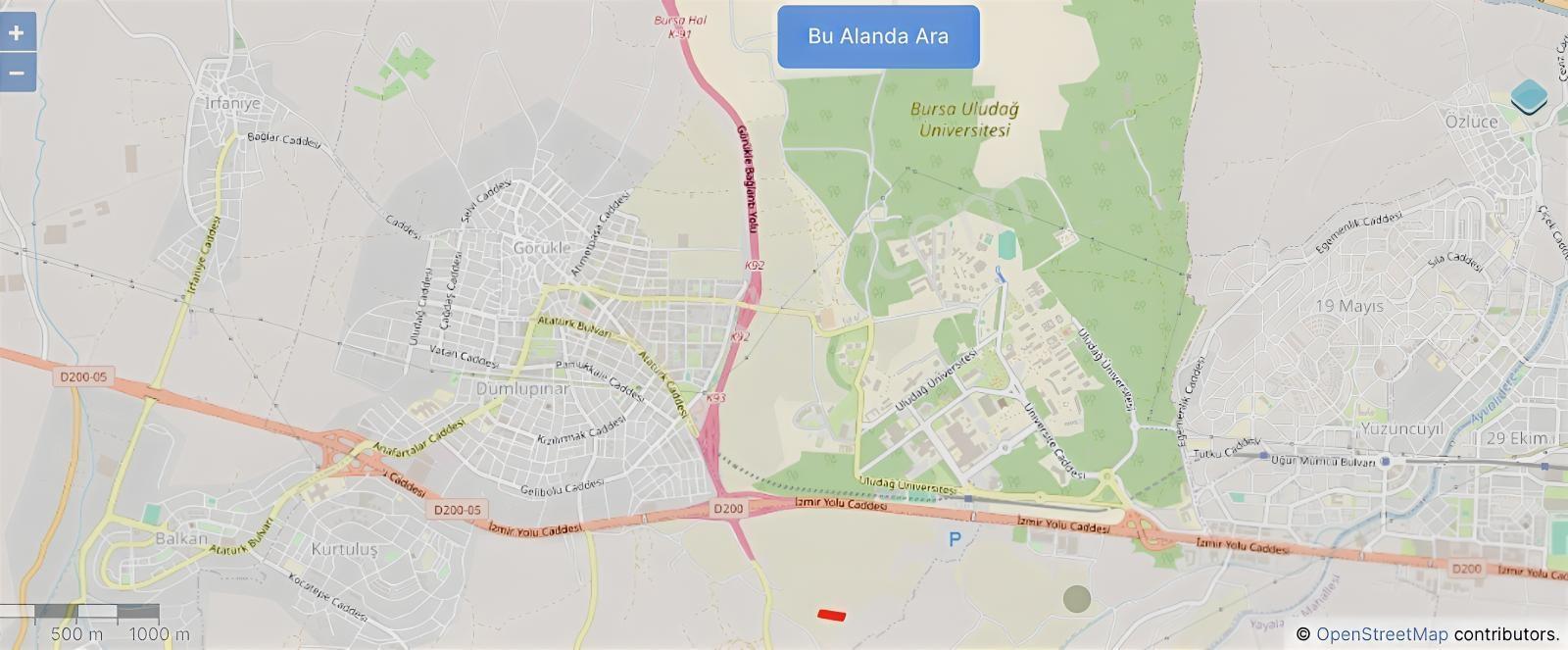 Nilüfer Görükle/kurtuluş 3889 M² Müstakil Tapulu Satılık Arazi - Görsel 7