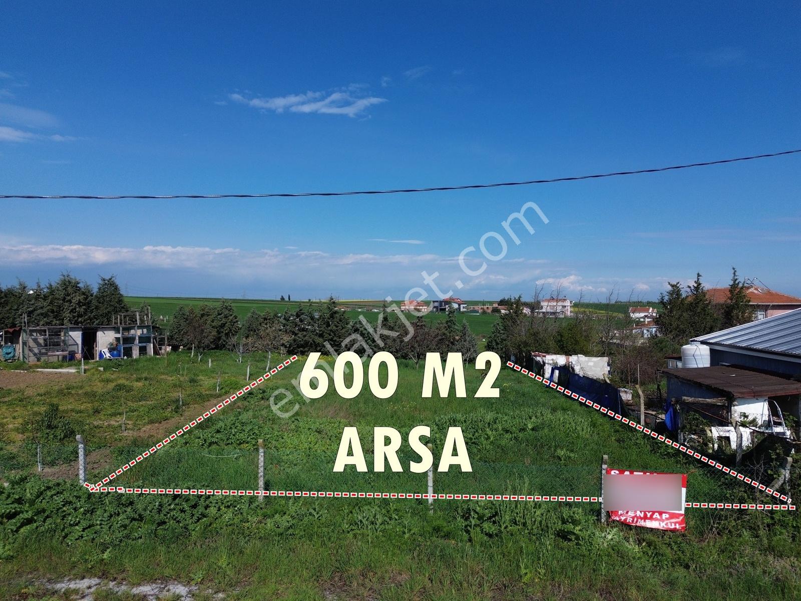 Marmara Ereğlisi Türkmenli De Satılık 600 M2 Ferah Çevrede Arsa