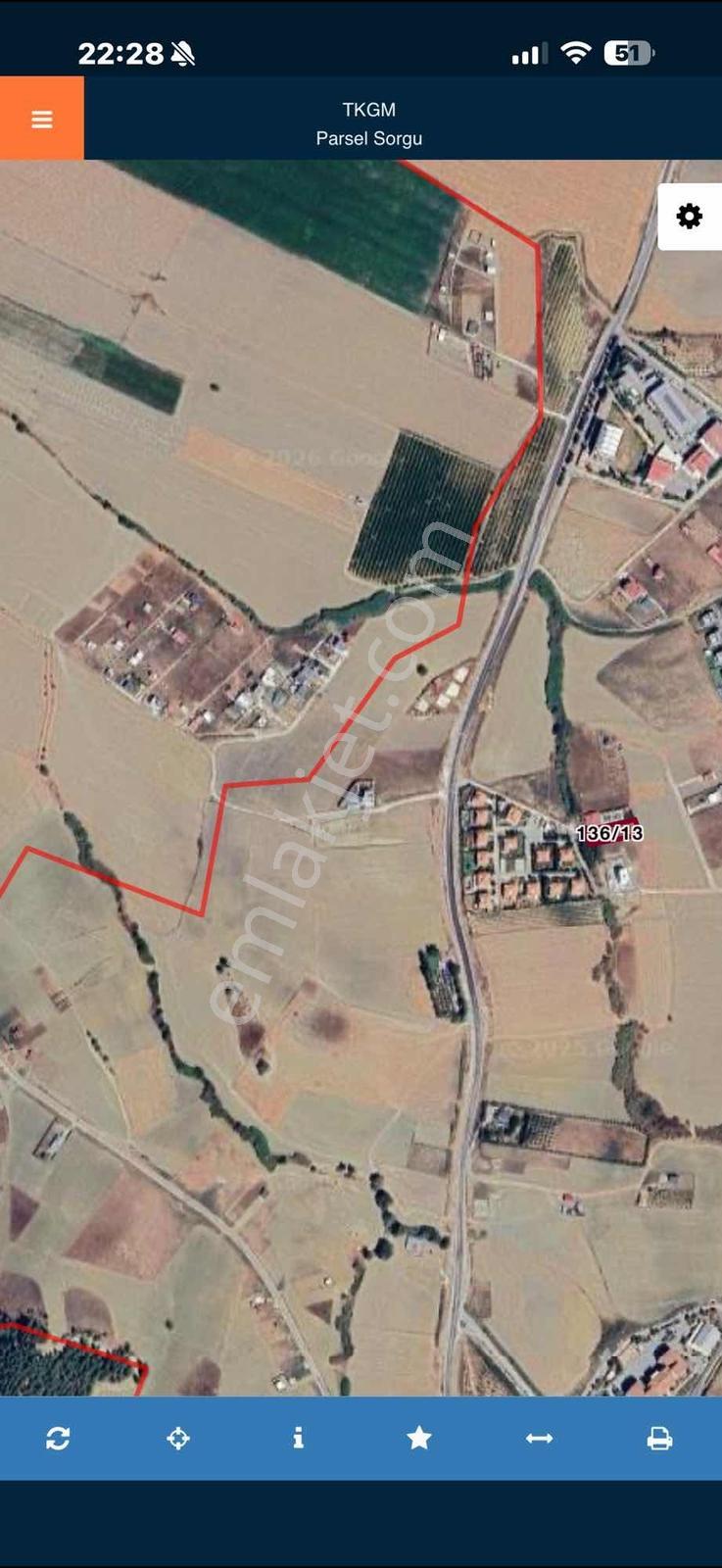 Atıcı Emlaktan 1050 M2 Villalık Arsa - Görsel 3