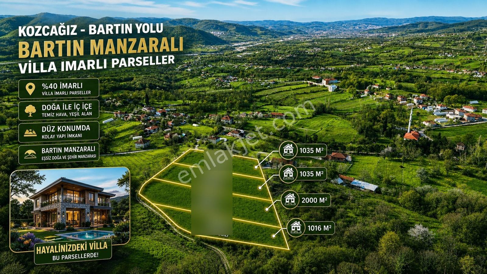 Bartına 10 Dakika Mesafede Villa İmarlı Parseller - Görsel 5