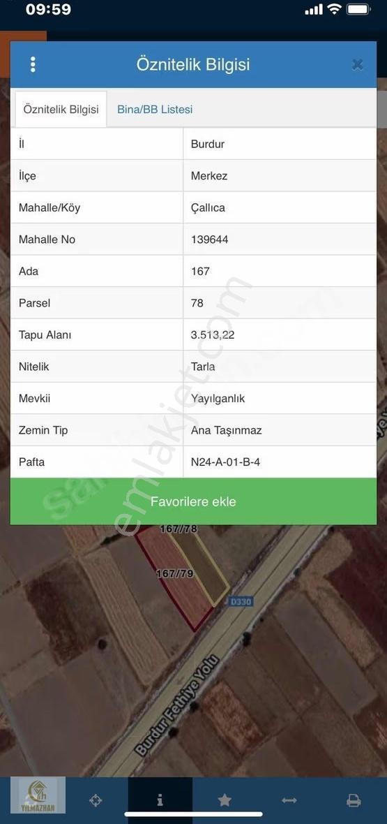 Burdur Mrkz Callıça 7 Dönüm Petrol Yeri - Görsel 2