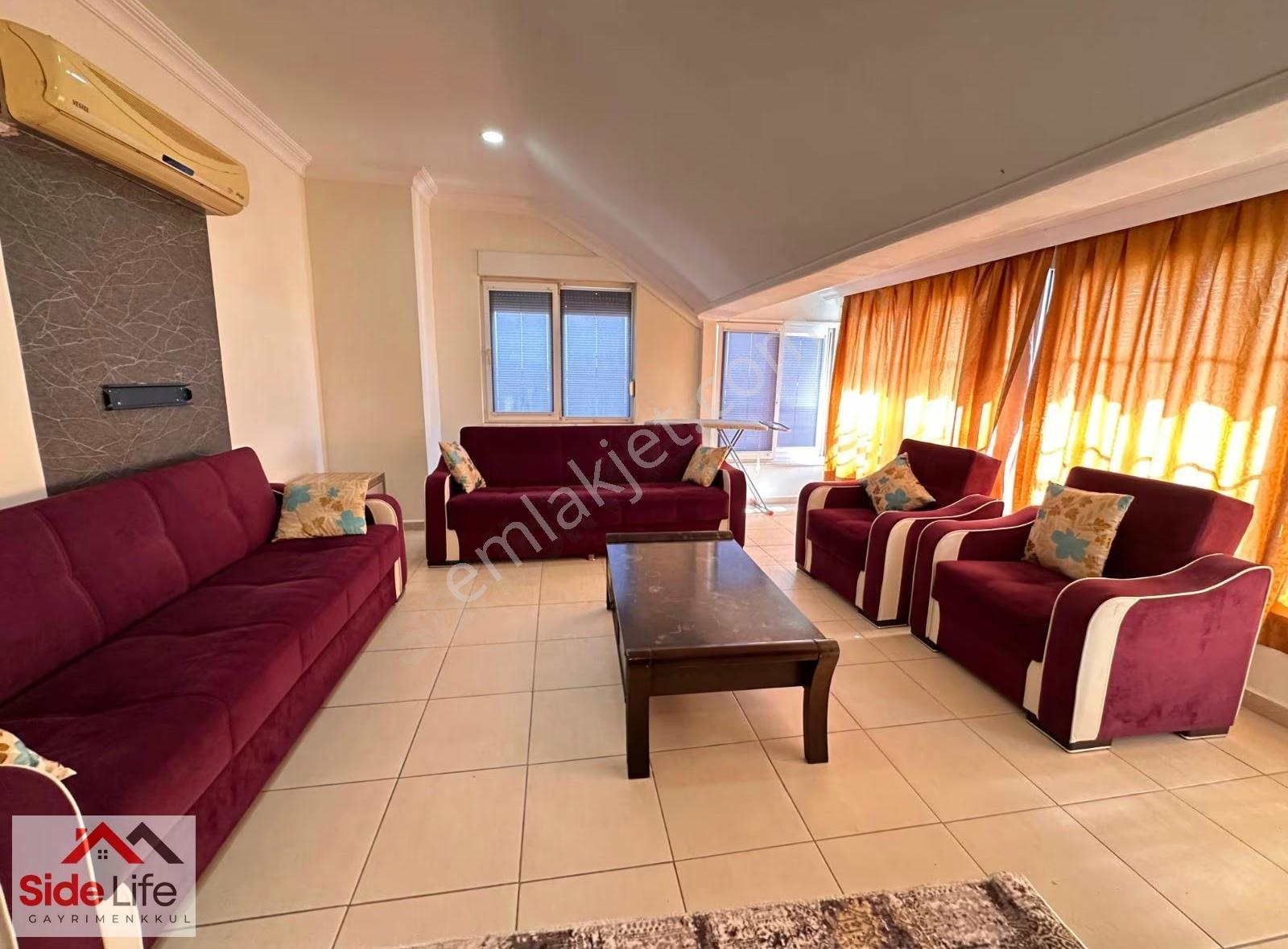 Sidede Eşyalı 2+1 Temiz Ferah Bir Daire