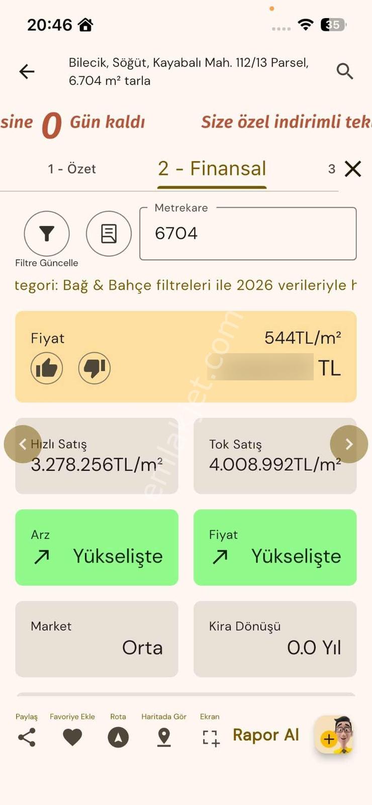 Bilecik Söğüt Kayabalı Köyünde Çiftlik Yapımına Uygun Arsa - Görsel 7