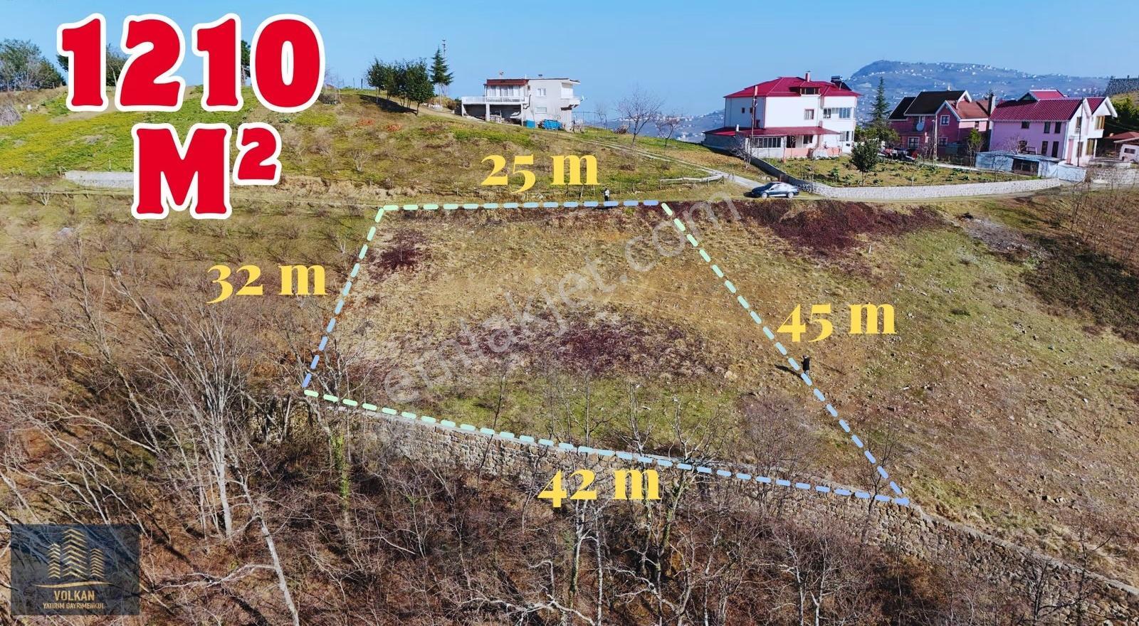 Akçaabat Derecik Mahallesinde Satılık Taş Duvarı Bitmiş Arsa - Görsel 12