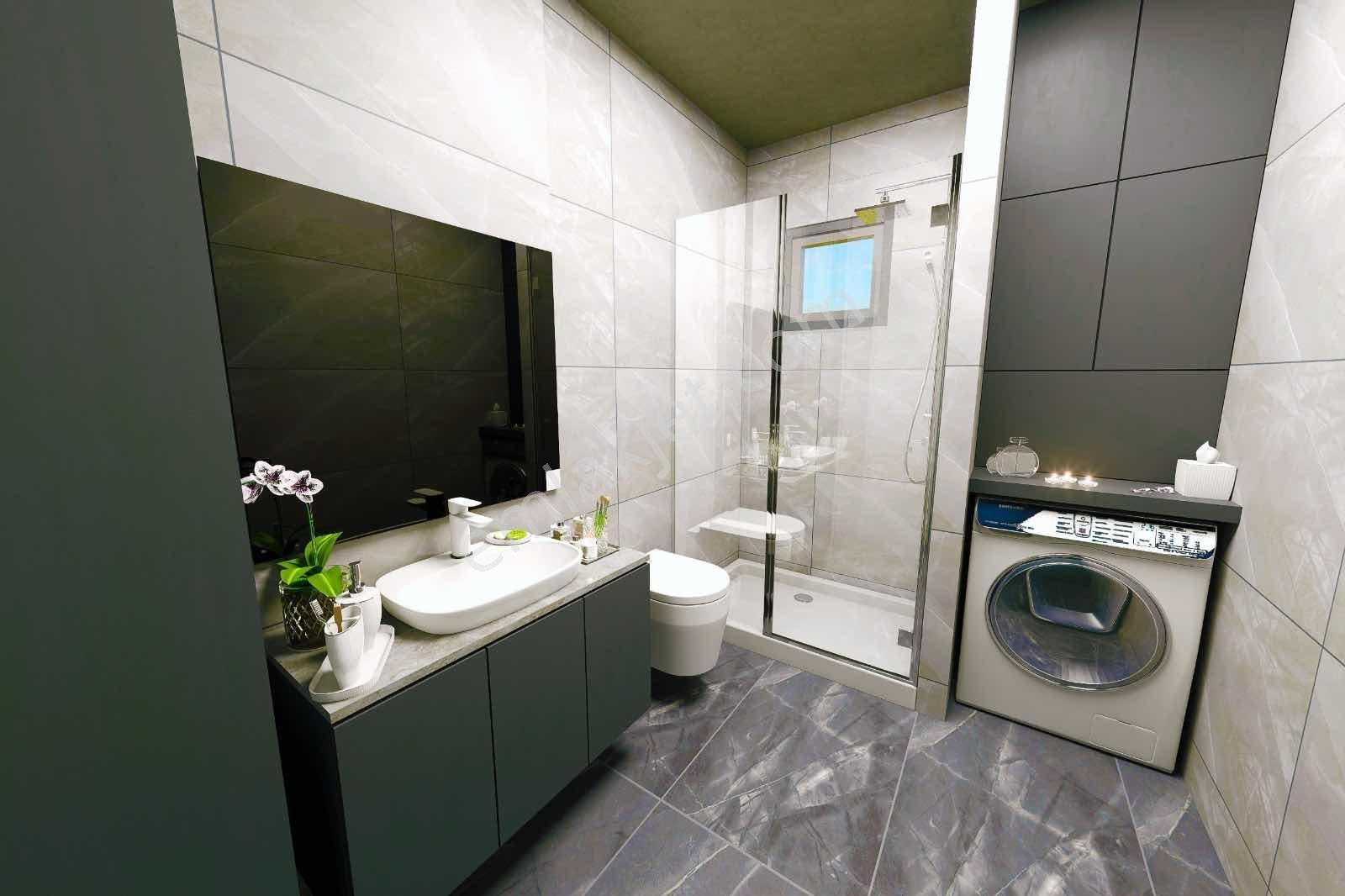 Monami'den Çamlıçayda Lüks 3+1 150m2 Tribleks Villa - Görsel 22