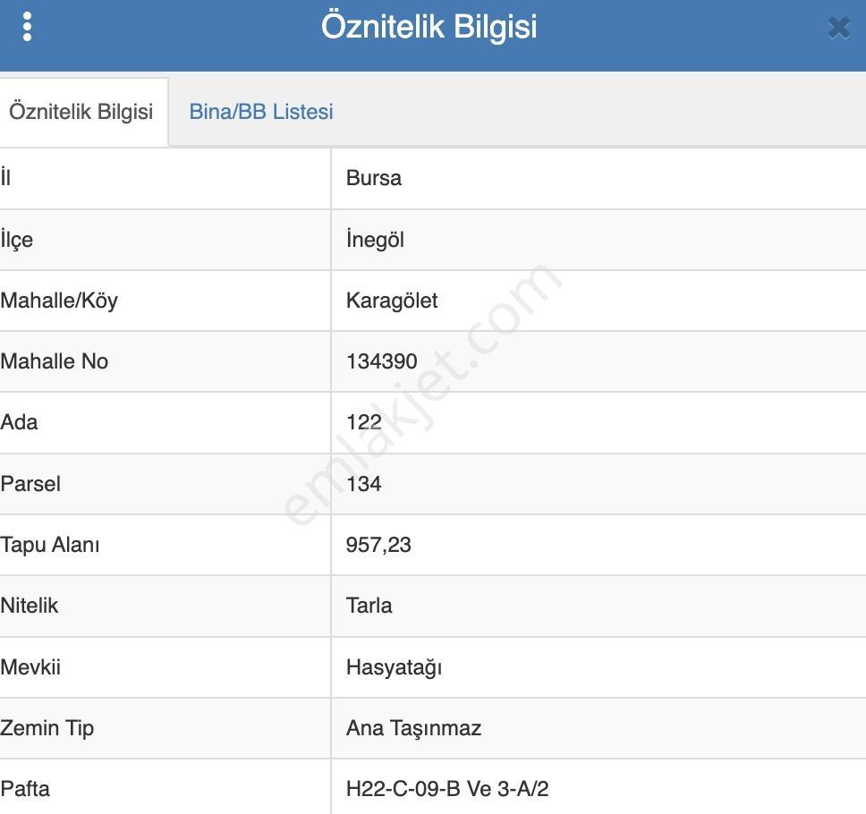 Bursa İnegöl Yatırımlık Müstakil Parsel 957 M² Fırsat - Görsel 6