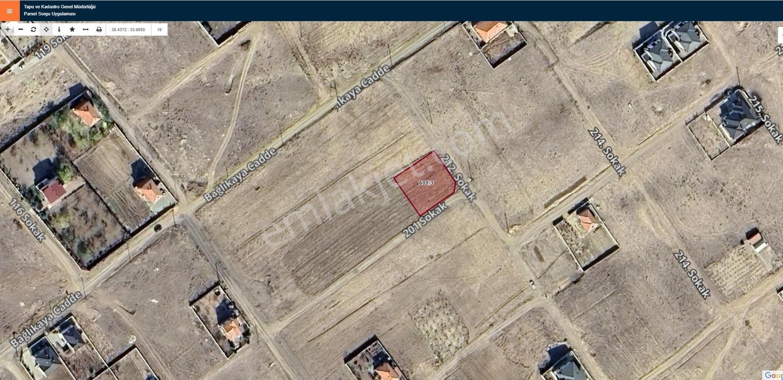 Topakkaya Fatih'te Villalık Mükemmel Konumda Fırsat Arsalar - Görsel 5