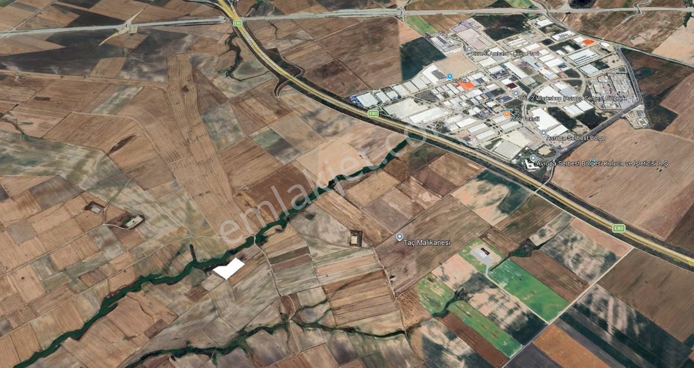 Tekirdağ Ergene Ulaş Mevkinde Satılık Yatırımlık Arazi9.665 M2 - Görsel 4
