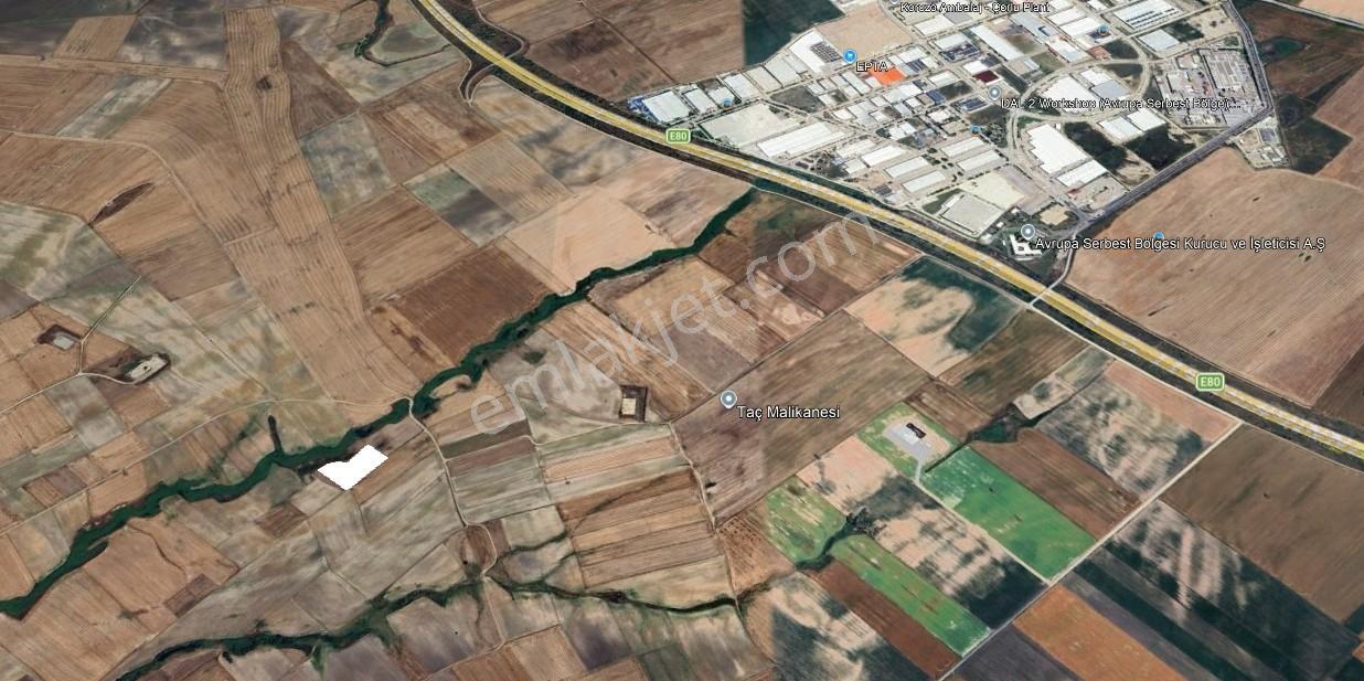 Tekirdağ Ergene Ulaş Mevkinde Satılık Yatırımlık Arazi9.665 M2 - Görsel 8