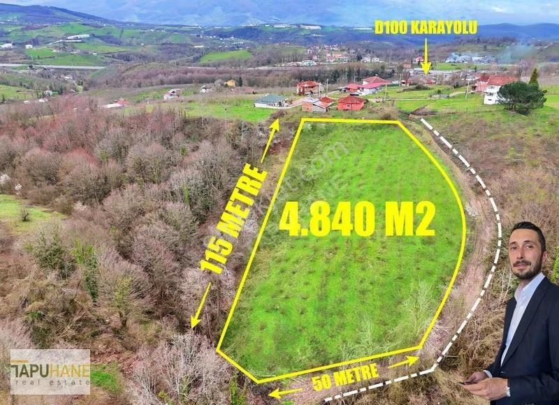 Tapuhane'den 4.8 Dönüm 2.2 Dönümü İmarlı Arsa